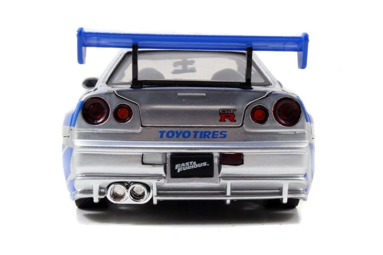 Jada Toys, Szybcy i wściekli, 2002 Nissan Skyline, model pojazdu, 1:24