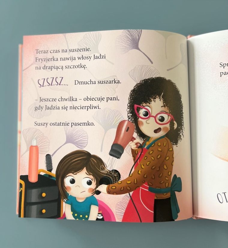 Jadzia Pętelka idzie do fryzjera. Rodzina Pętelków