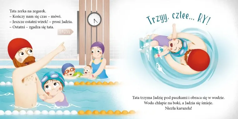 Jadzia Pętelka idzie na basen