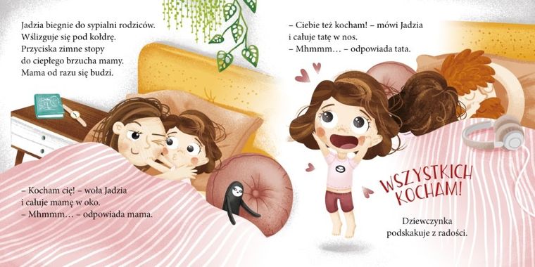 Jadzia Pętelka mówi czułe słówka