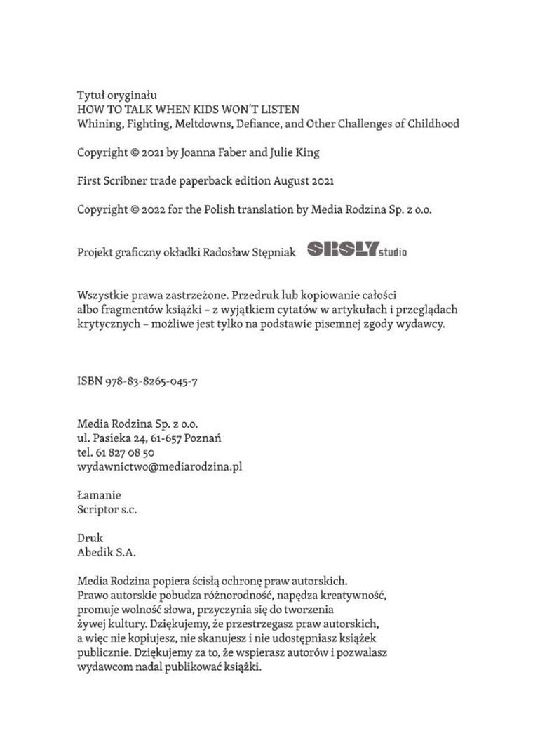 Jak mówić, gdy dzieci nie słuchają