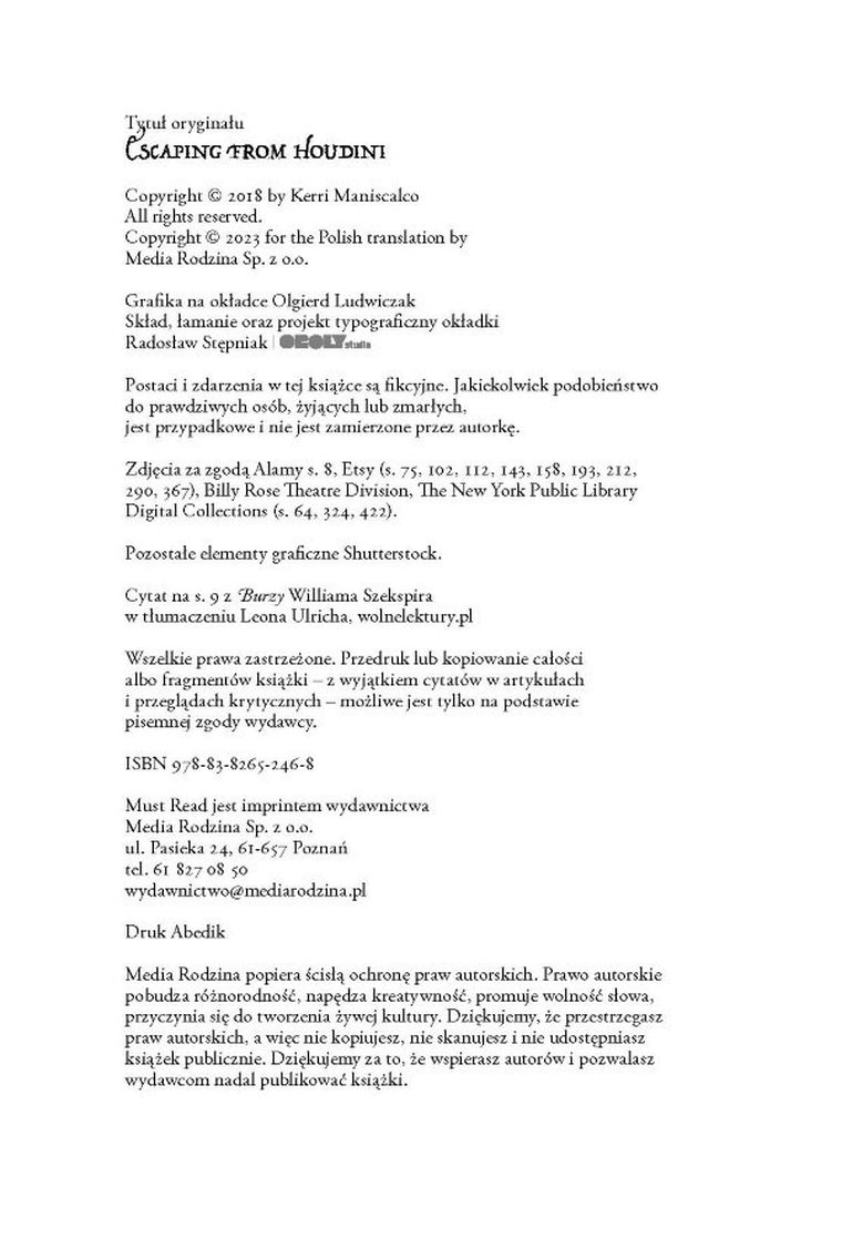 Jak uciec Houdiniemu