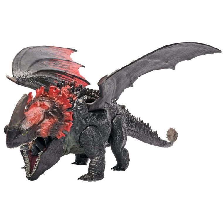 Jak wytresować smoka, Świat Berk, Smok Czerwona Śmierć, zestaw z figurką Szczerbatka
