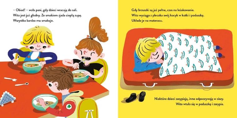 Jano i Wito. Wito idzie do żłobka