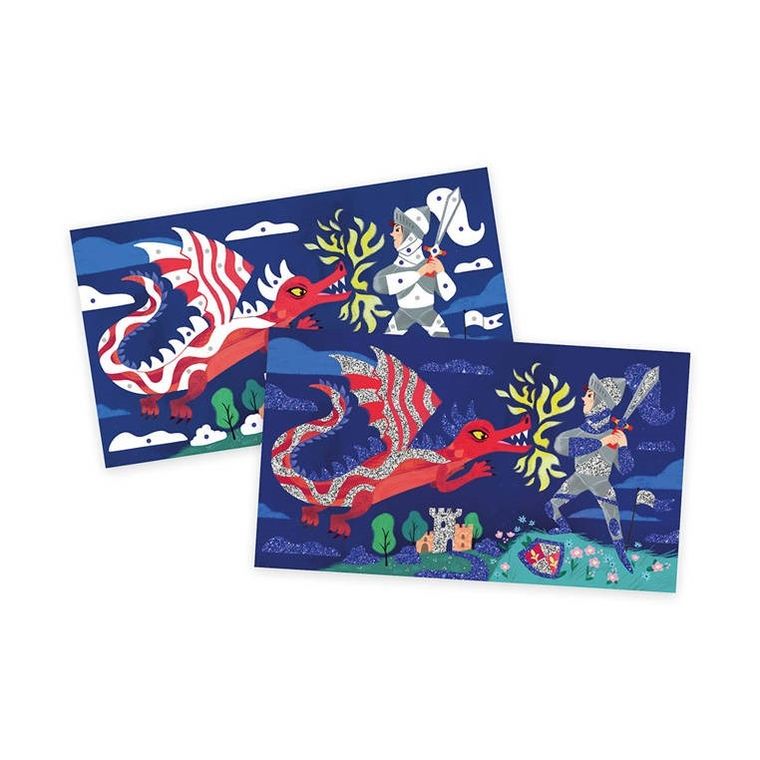 Janod, Brokat Bohaterowie, zestaw kreatywny