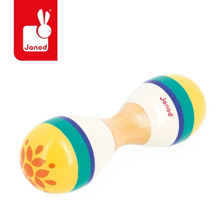 Janod, Gioia, marakas z podwójną główką