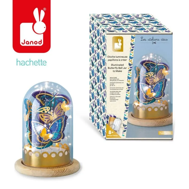 Janod, Lampka, motyle, zestaw kreatywny