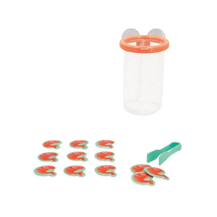 Janod, łapacz krewetek, gra zręcznościowa