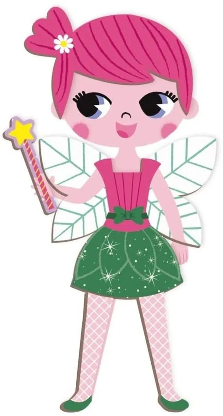 Janod, Magneti’book, Kostiumy, magnetyczna układanka