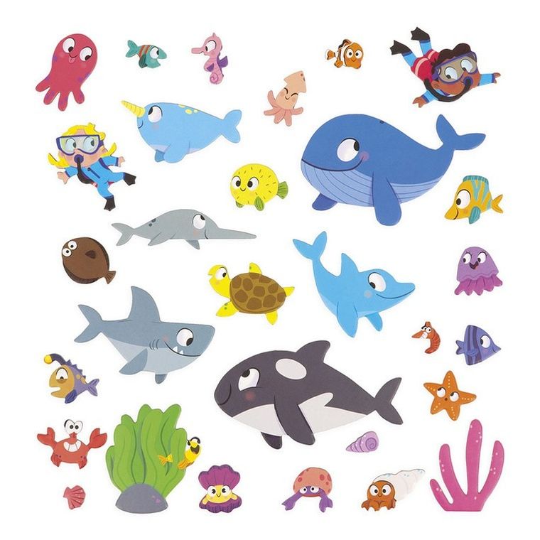 Janod, Magneti'stories, Podwodny świat, magnetyczna układanka