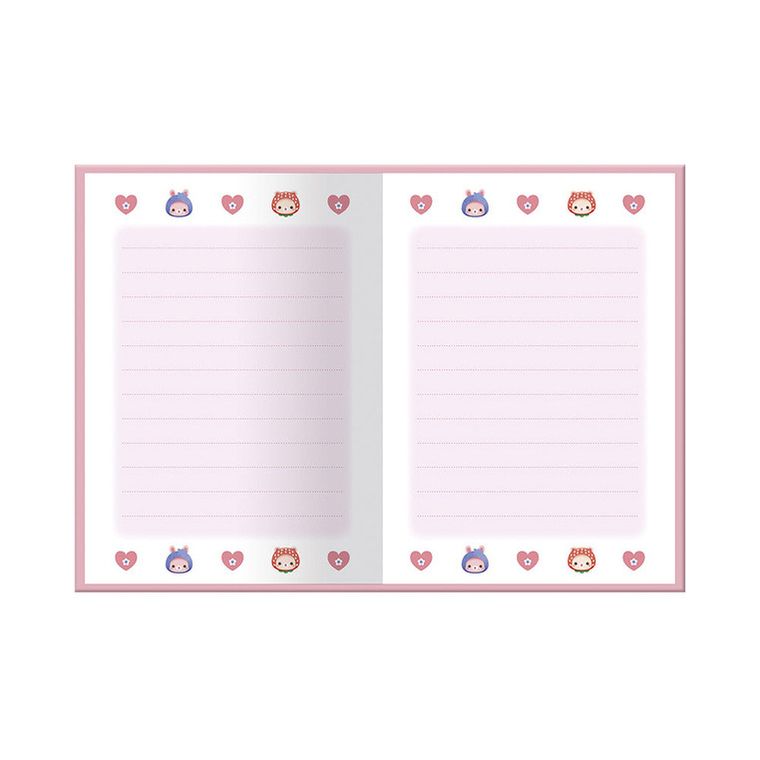 Janod, Owocowe słodziaki, mini notes z twardą okładką