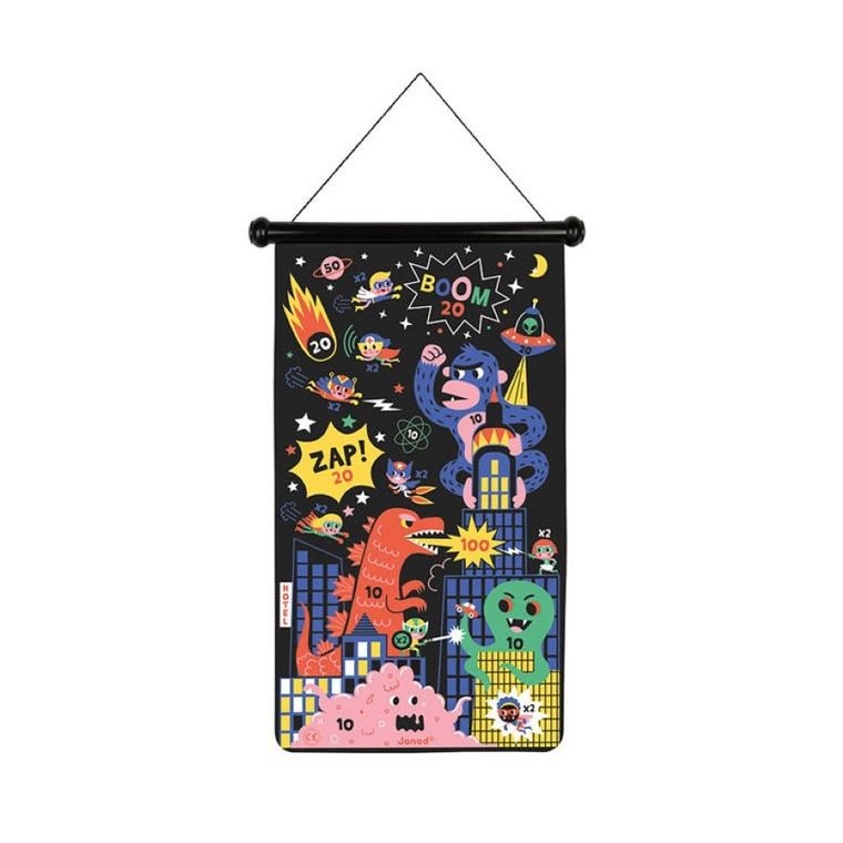 Janod, superbohater, rzutki magnetyczne