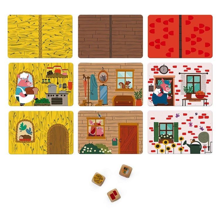 Janod, Trzy świnki, gra zręcznościowa