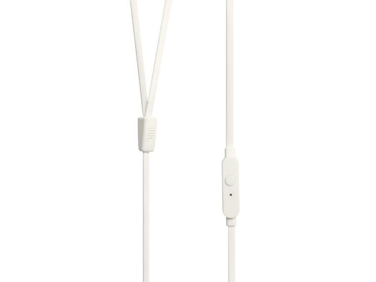 JBL, T110, słuchawki, białe