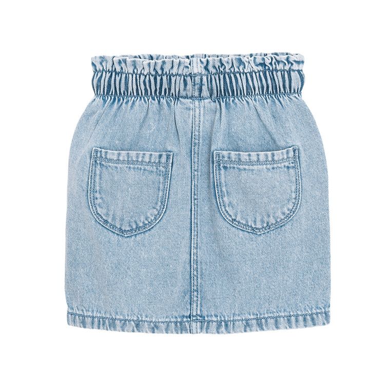 Jeansowa spódnica ze ściągaczem Cool Club