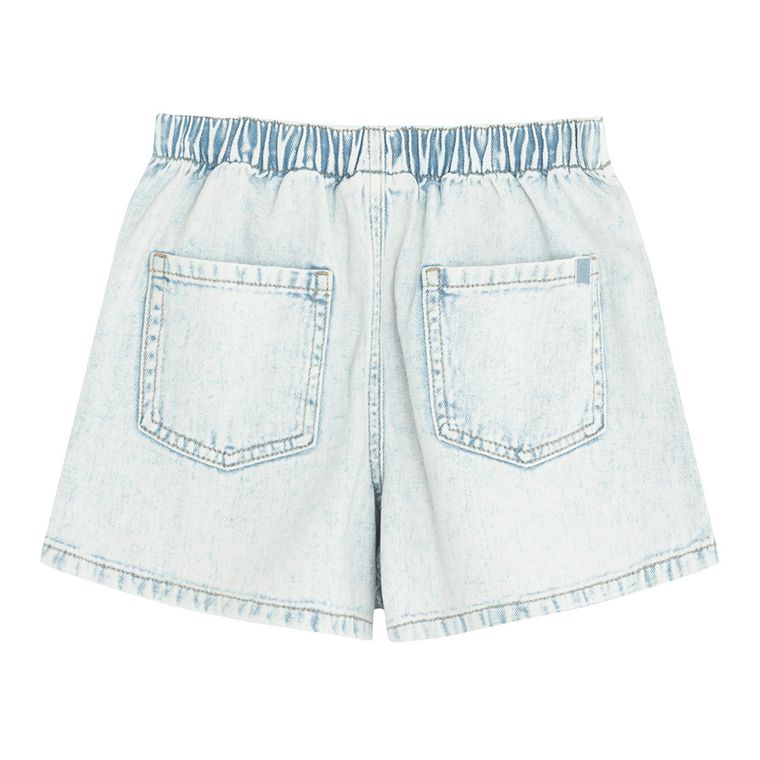 Jeansowe spódnico-spodenki z plisami Cool Club