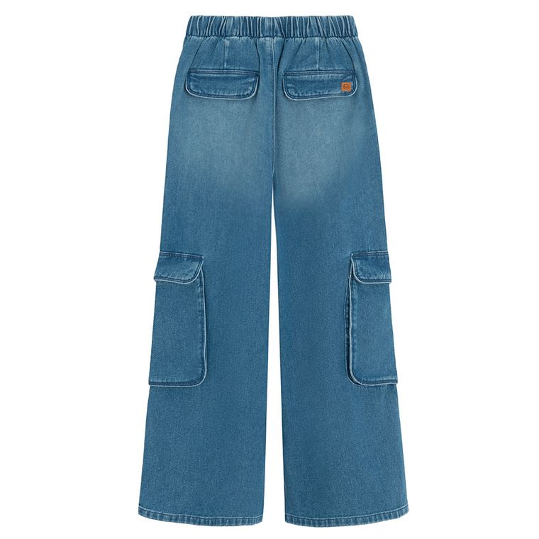 Jeansy wide leg z szerokimi nogawkami Cool Club