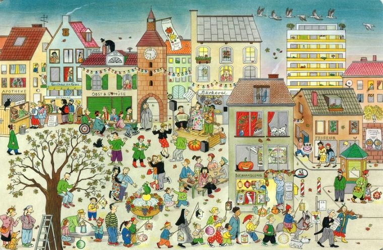 Jesień na ulicy Czereśniowej