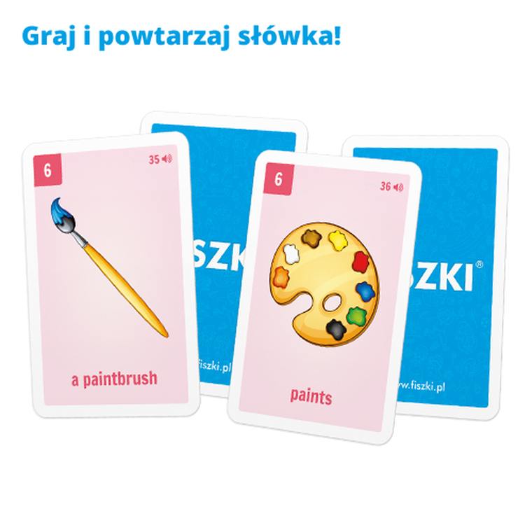 Język angielski. Fiszki obrazkowe + Memorki. Hobby