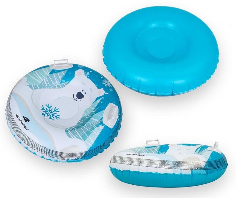 Jilong, ślizg sanki dmuchane Polar Bear Tube, 90-25 cm