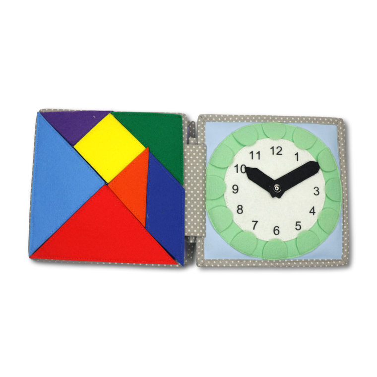 Jolly Designs. Mały Pilot. Książeczka sensoryczno-manipulacyjna