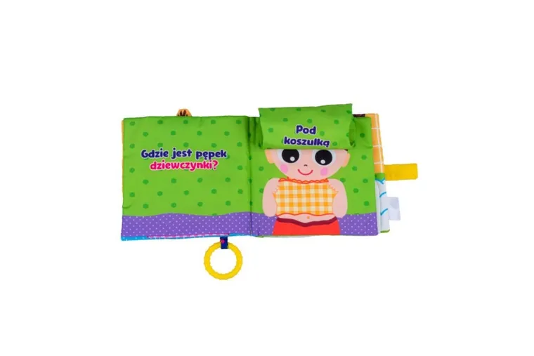 JollyBaby, Gdzie jest dziewczynka? miękka książeczka