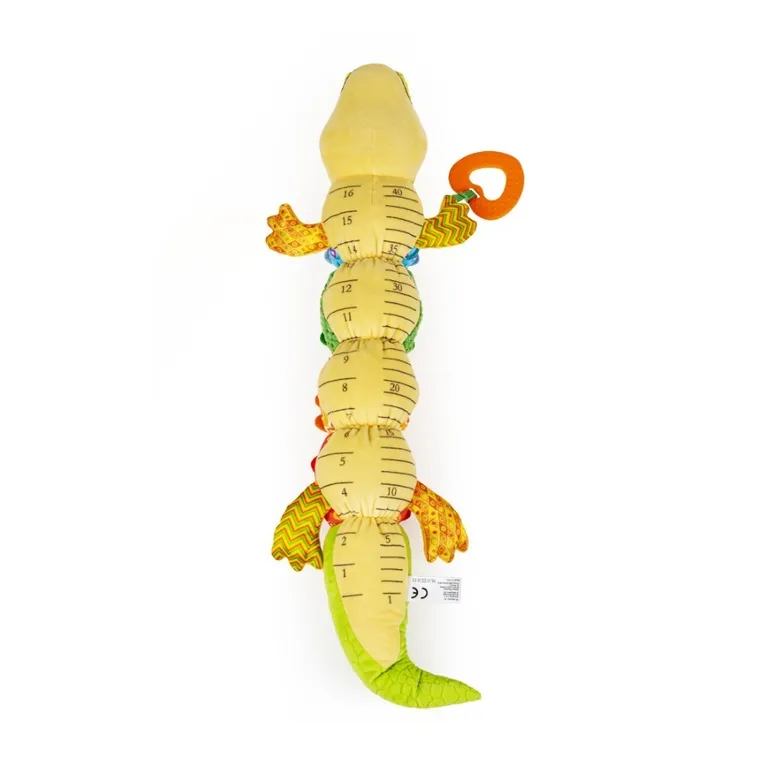 JollyBaby, Krokodyl Oskar z miarką, zabawka sensoryczna