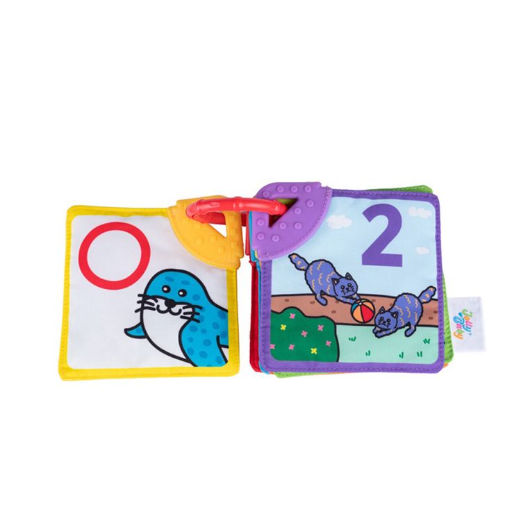 JollyBaby, Zwierzęta, książeczka z gryzakiem