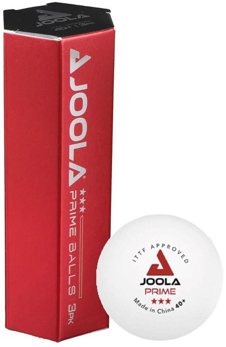 Joola, Prime, piłeczki do tenisa stołowego, białe, 3 szt.