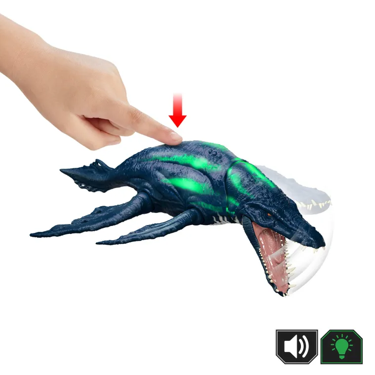 Jurassic World, Brachauchenius, ryczący dinozaur, figurka