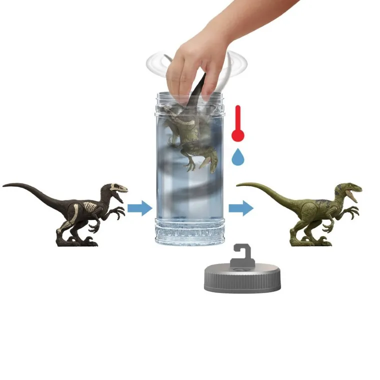 Jurassic World, Dino Reveal, dinozaur figurka niespodzianka, 1 szt.
