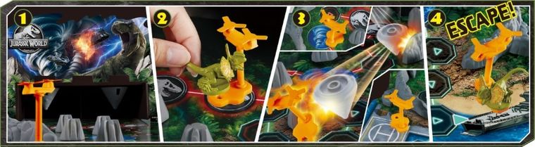 Jurassic World, Twin Tornado Attack, gra zręcznościowa, 7573