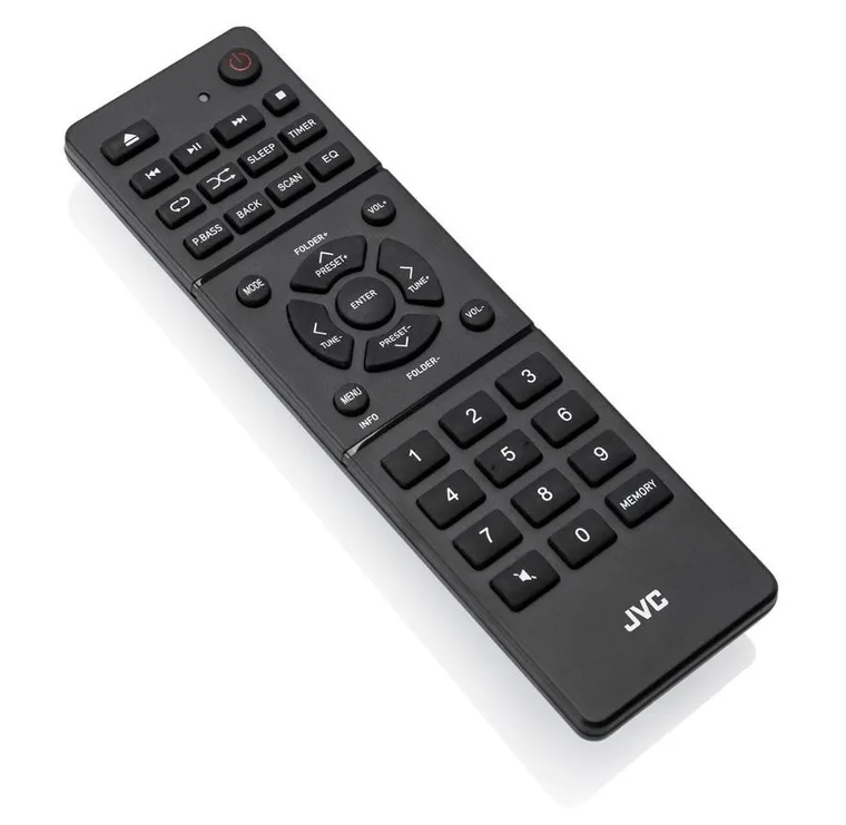 JVC, radioodtwarzacz, black, RD-E874B