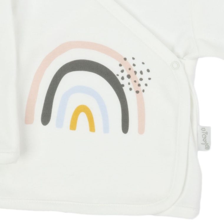 Kaftanik dziewczęcy, ecru, Nicol