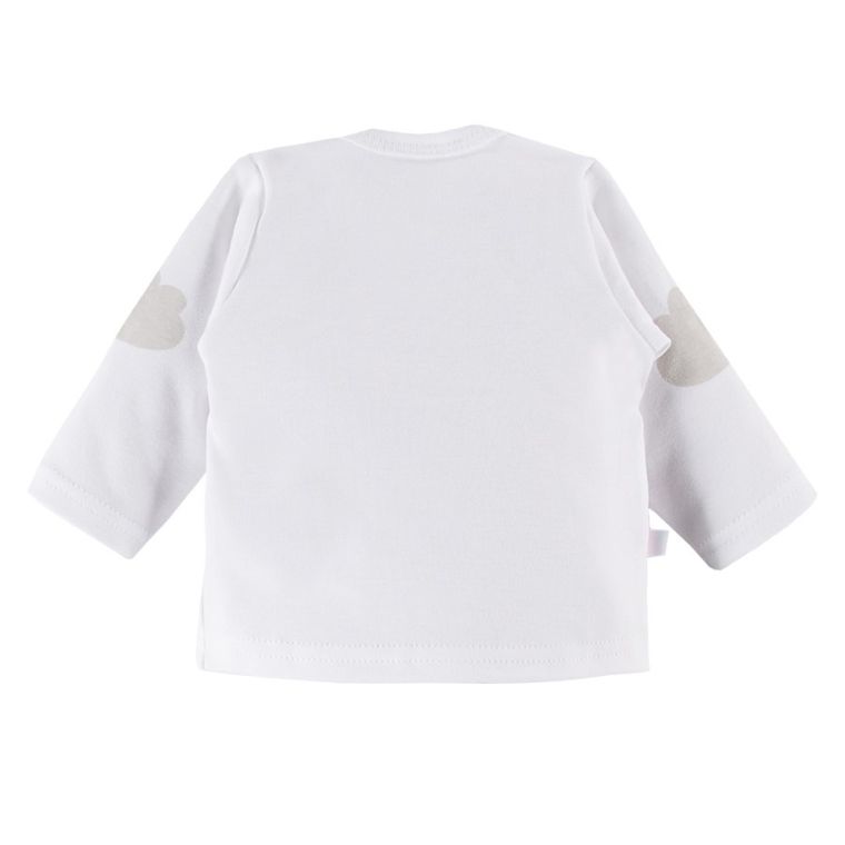 Kaftanik niemowlęcy, biały, Eevi