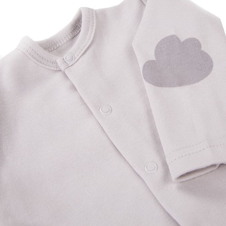 Kaftanik niemowlęcy, szary, Eevi