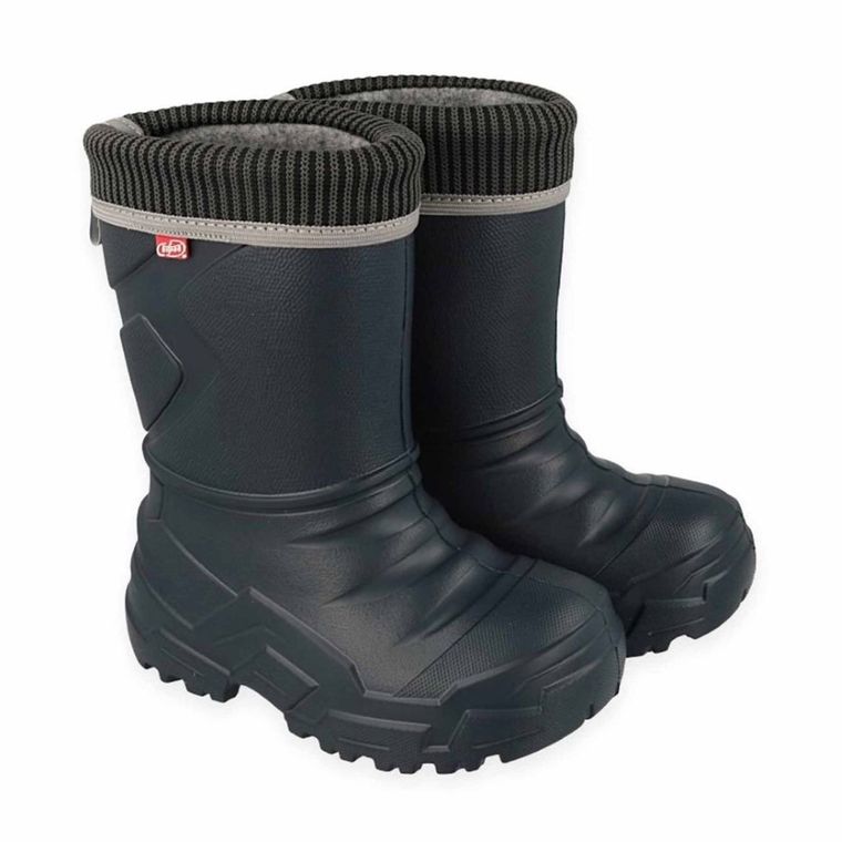 Kalosze chłopięce, ocieplane, granatowe, Befado