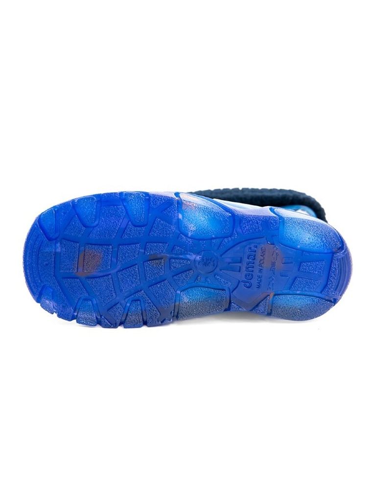 Kalosze dziecięce, ocieplane, niebieskie, Demar