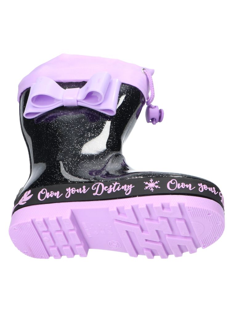 Kalosze dziewczęce, czarne, American Club