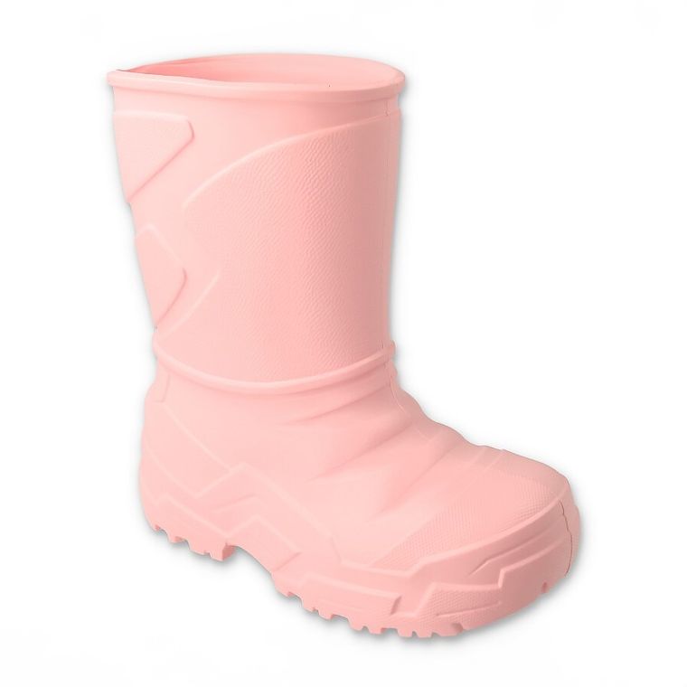Kalosze dziewczęce, ocieplane, różowe, Befado