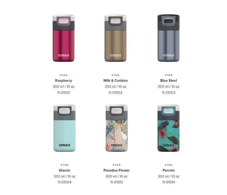 Kambukka, Etna, kubek termiczny, Breezy Blue, 300 ml