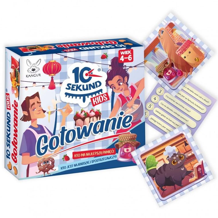 Kangur, 10 Sekund Kids, Gotowanie, gra familijna