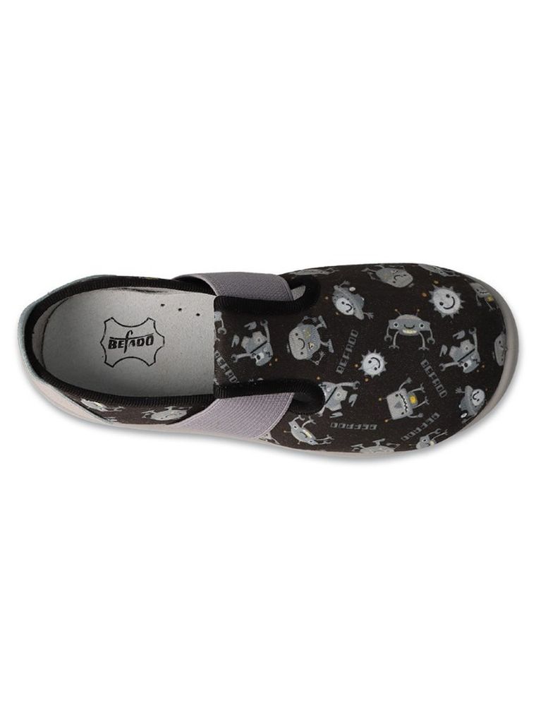 Kapcie chłopięce, czarne, Befado