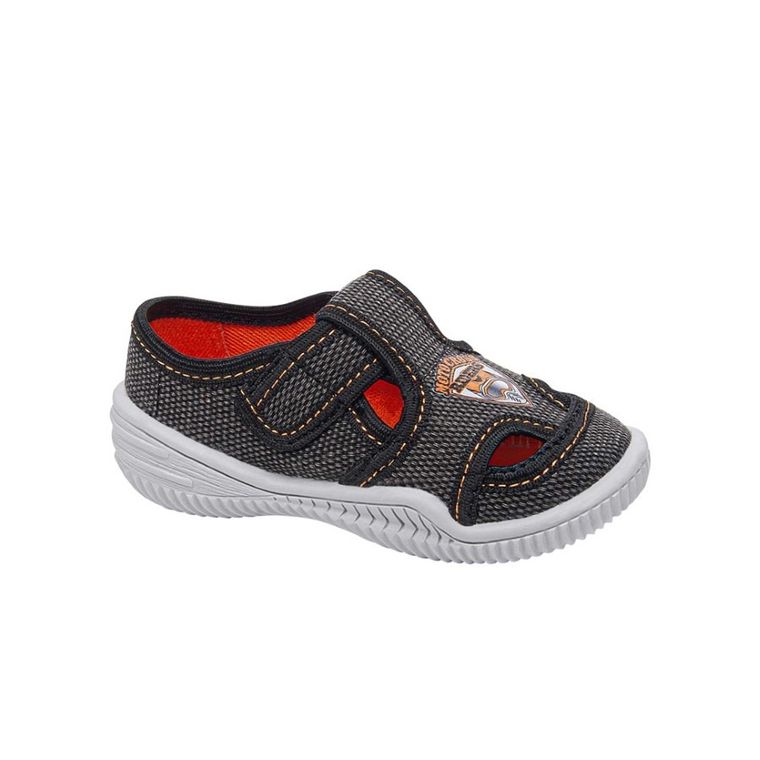 Kapcie chłopięce, czarne, Vi-GGa-Mi