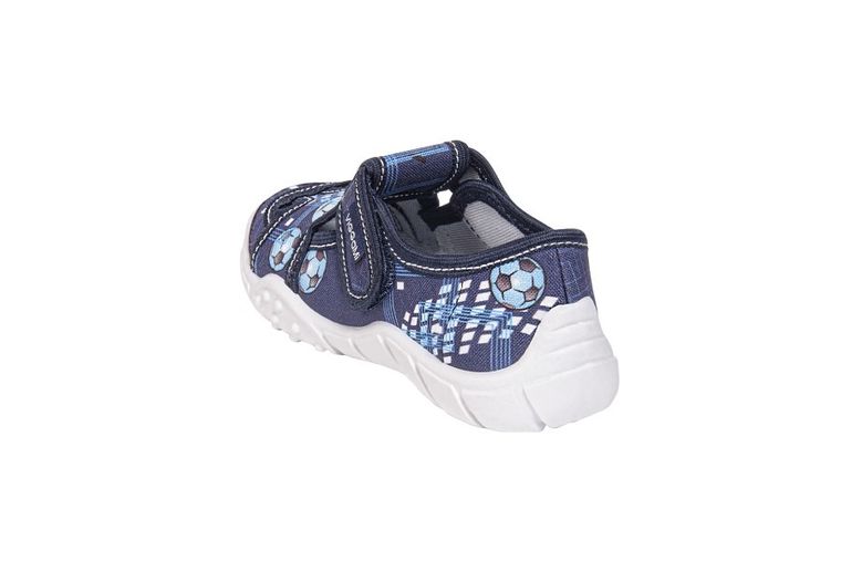 Kapcie chłopięce, granatowe, Adaś, Vi-GGa-Mi