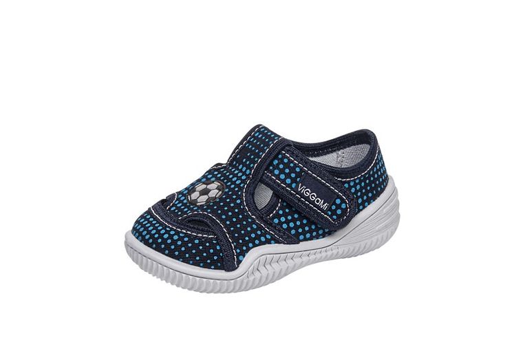 Kapcie chłopięce, granatowe, Adaś, Vi-GGa-Mi