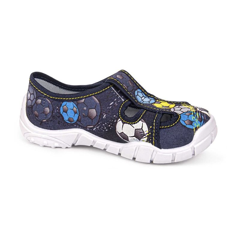 Kapcie chłopięce, granatowe, Alex, Vi-Gga-Mi