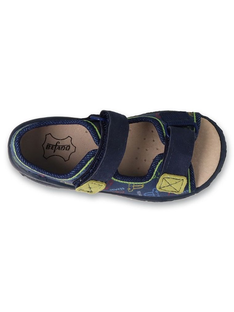 Kapcie chłopięce, granatowe, Befado