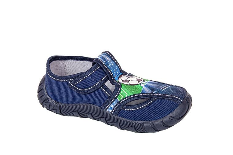 Kapcie chłopięce, granatowe, Tubiś, Vi-GGa-Mi