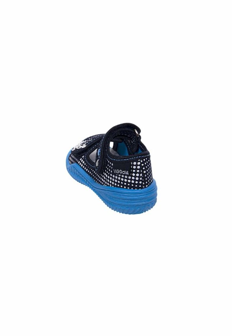 Kapcie chłopięce, niebieskie, Krzyś, Vi-GGa-Mi